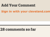 My Cleveland Comments